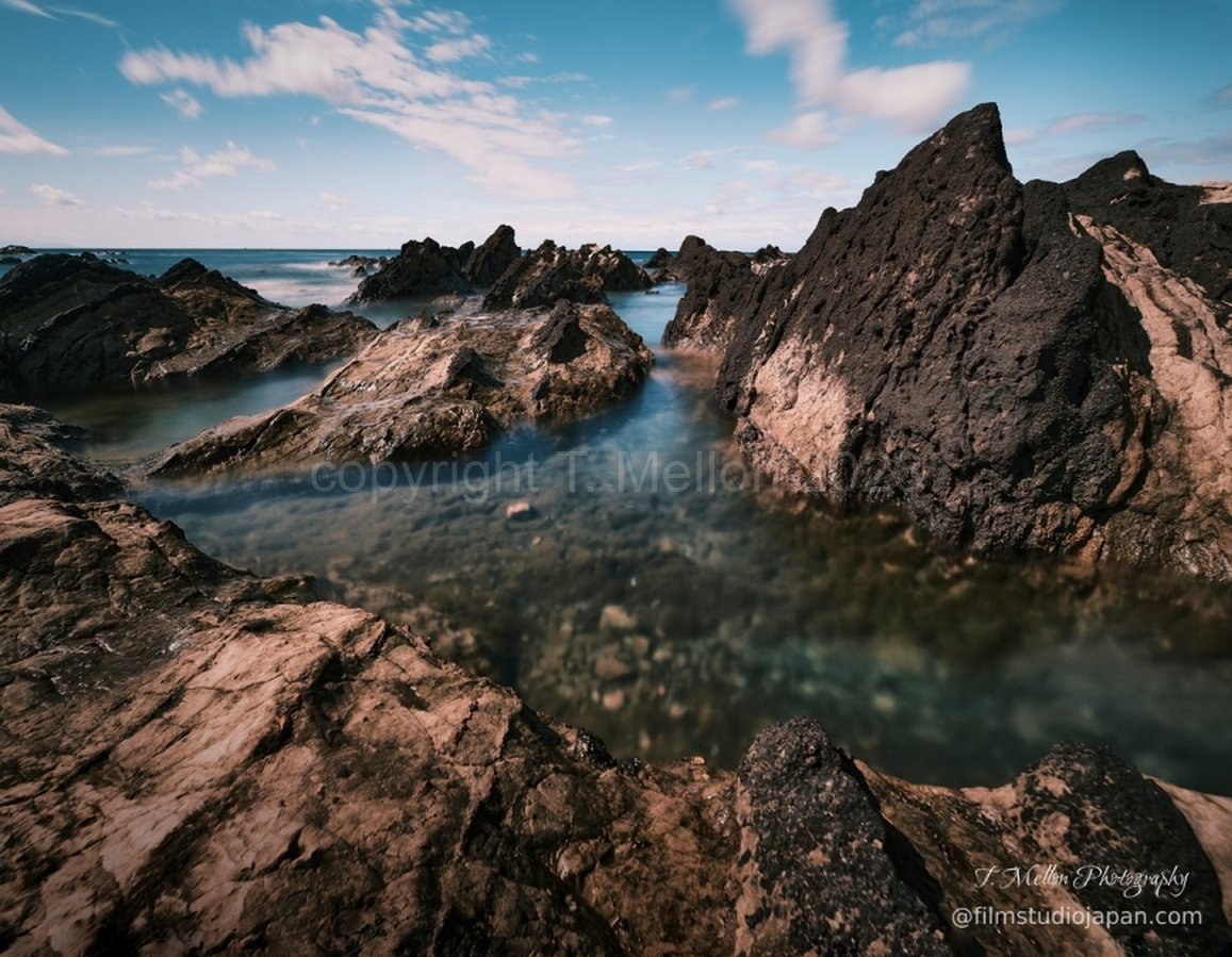 When Mountains Lay Down - Geologic Wonders, Japan. - Limited Edition