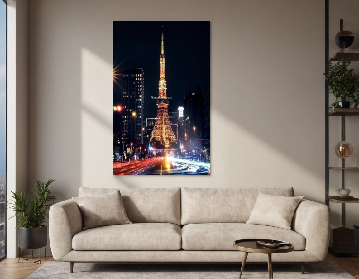 Tokyo tower mockup